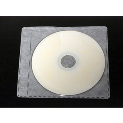 不織布ケース CD2-ATWH 両面2枚収納 白色 2穴