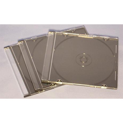黒色 スリムジュエルケース (スリムケース) DVD/CD/BD用 5.2mm