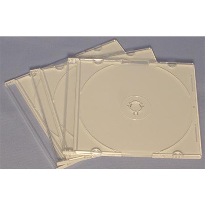 在庫限定 白色 スリムジュエルケース (スリムケース) S1-10WHPT DVD/CD/BD用 5.2mm
